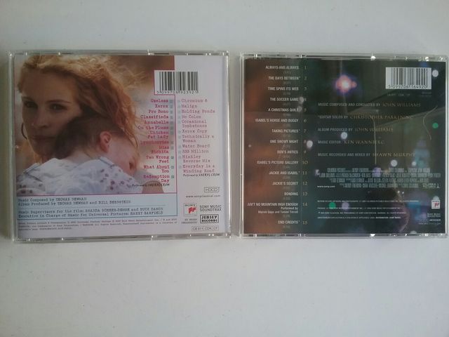 Cd banda sonora original películas