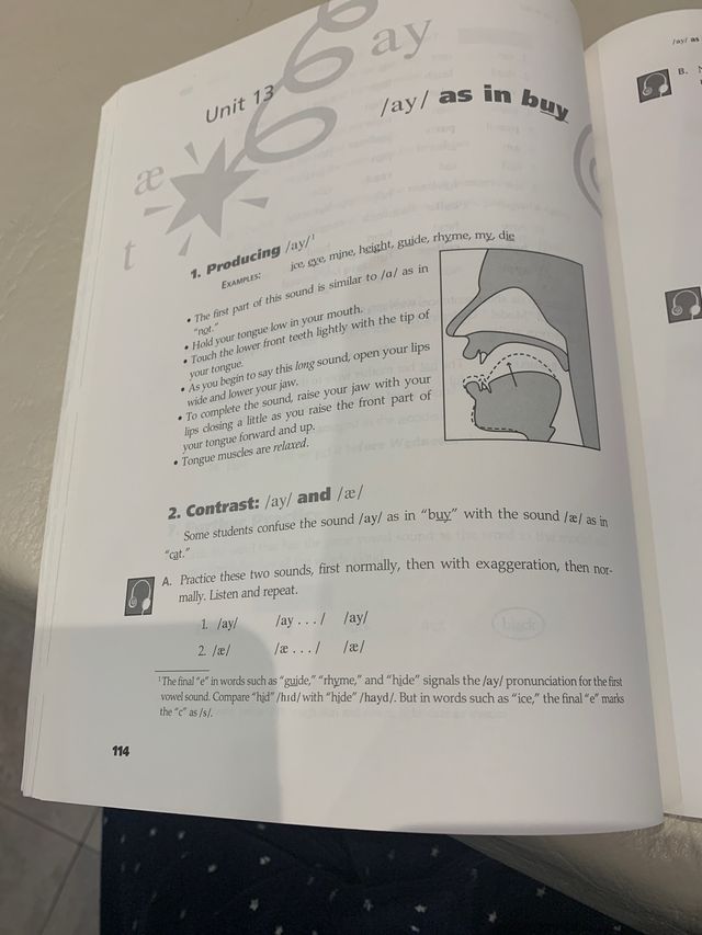 Libro American English . Pronunciación inglés