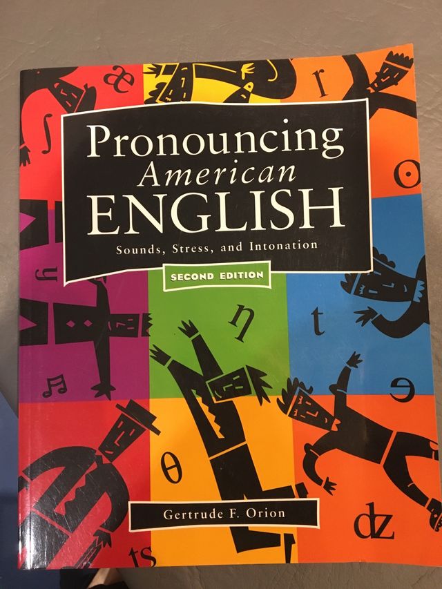 Libro American English . Pronunciación inglés