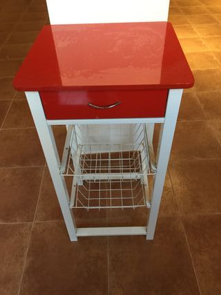 Mesa auxiliar cocina de segunda mano en WALLAPOP Mesa auxiliar cocina de segunda mano en WALLAPOP