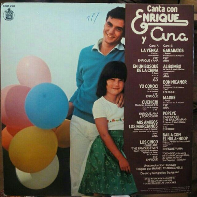 Enrique y Ana - Vinilo LP coleccionista