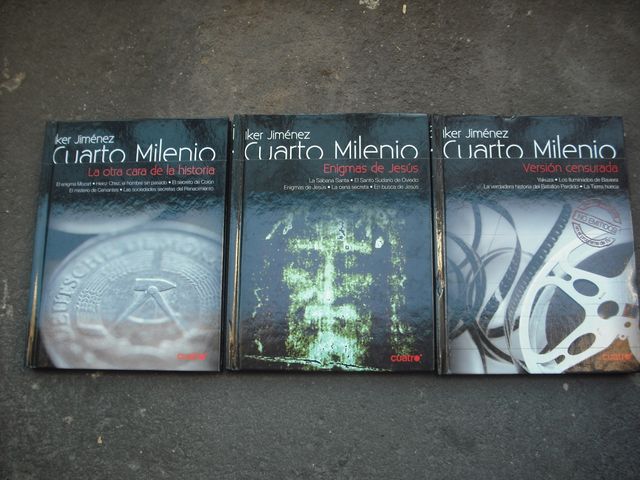 TRES LIBROS /DVD DE CUARTO MILENIO de segunda mano por 5 € en ... TRES LIBROS /DVD DE CUARTO MILENIO de segunda mano por 5 € en ...