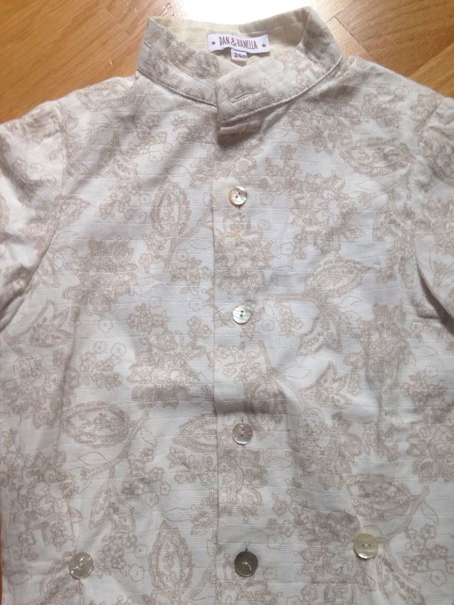 Conjunto pantalon y camisa