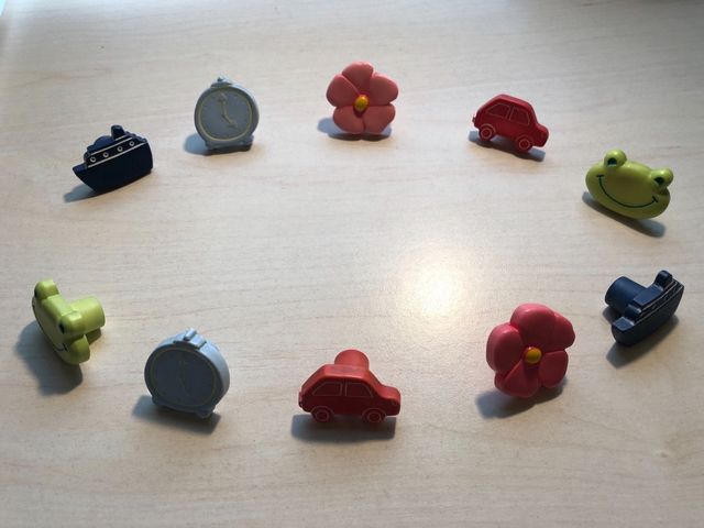 Tiradores armarios habitación infantil