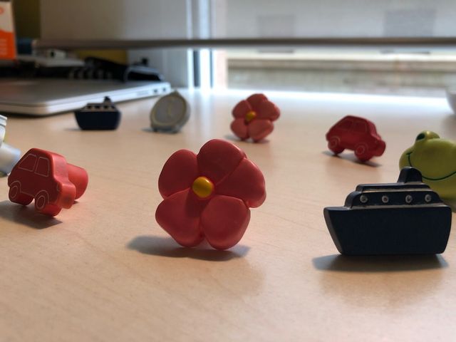 Tiradores armarios habitación infantil