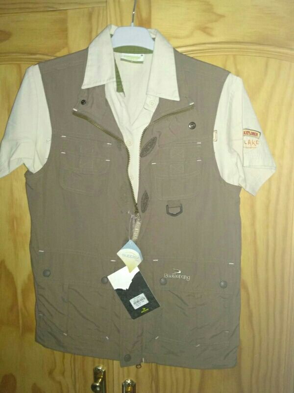 conjunto  de  camisa y chaleco