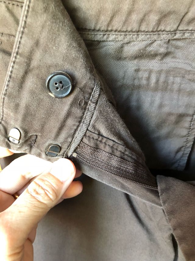 Pantalón Massimo Dutti algodón 