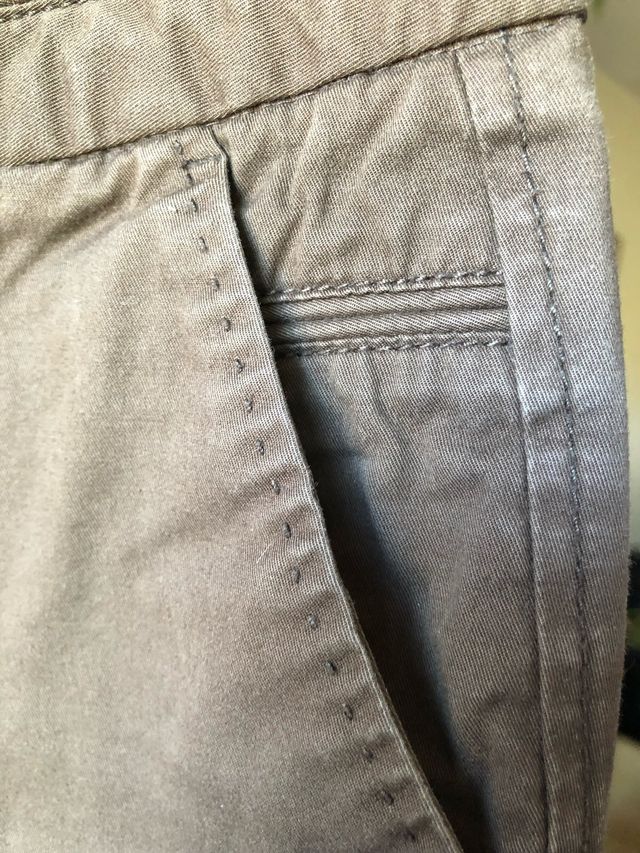 Pantalón Massimo Dutti algodón 