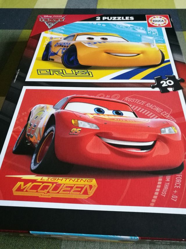 2 puzzles Cars