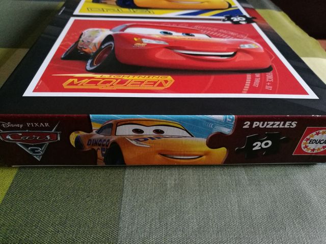 2 puzzles Cars