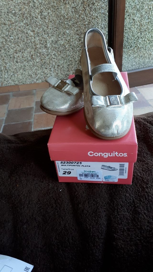 Preciosos zapatos de niña como nuevos T. 38