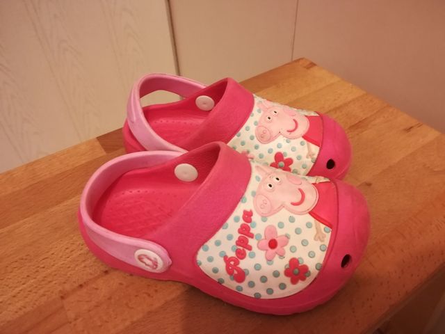 crocs peppa pig número 26