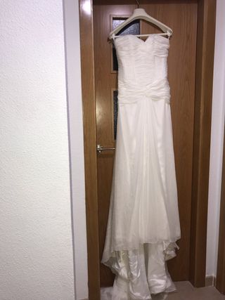 vestido de novia de marca de segunda mano en murcia en wallapop
