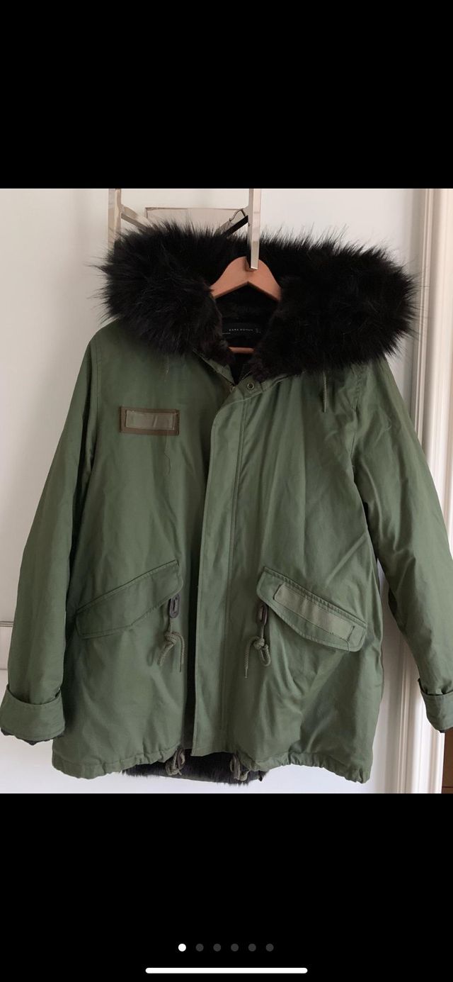 Abrigo Mujer de Zara Talla 38