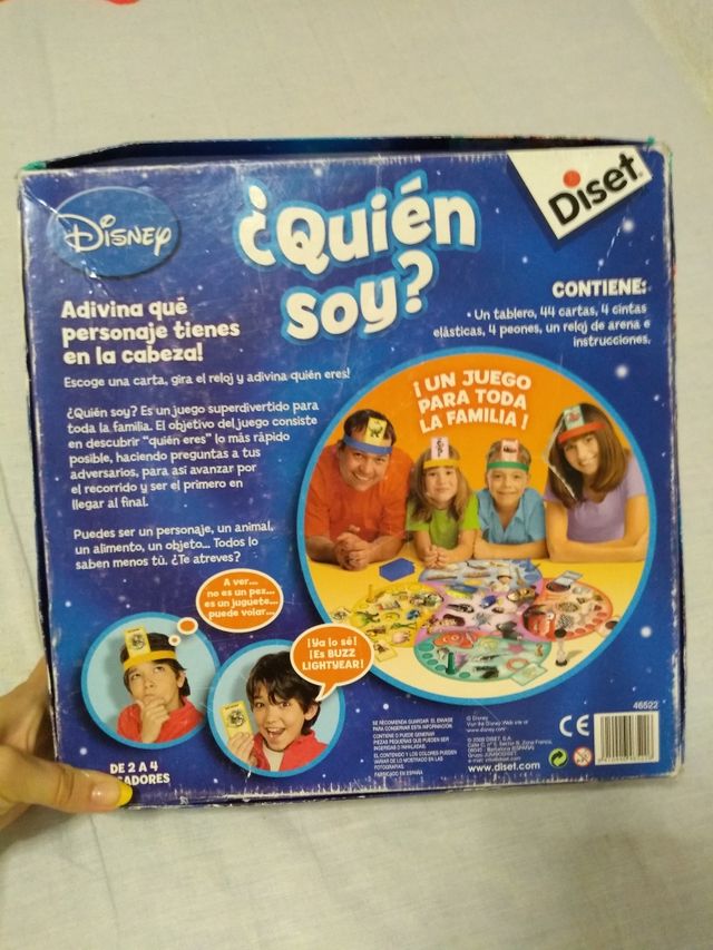 Juego "¿Quién soy?" Edición Disney