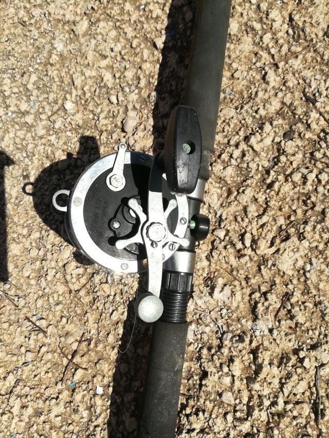 Caña pesca currican y carrete