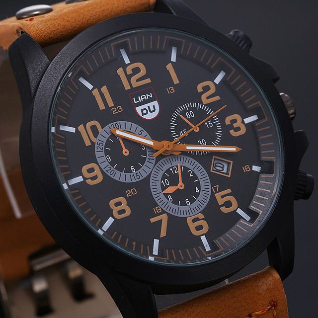 Reloj pulsera de hombre clasico y elegante