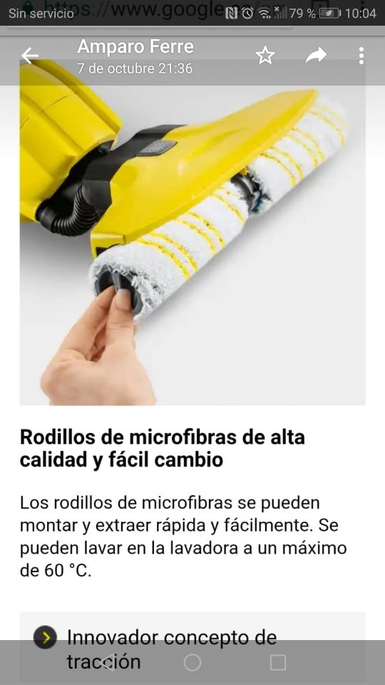 Fregadora de suelos de segunda mano por 190 € en Alcoy en WALLAPOP