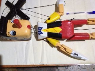 Pinocho Marioneta de Madera Grande