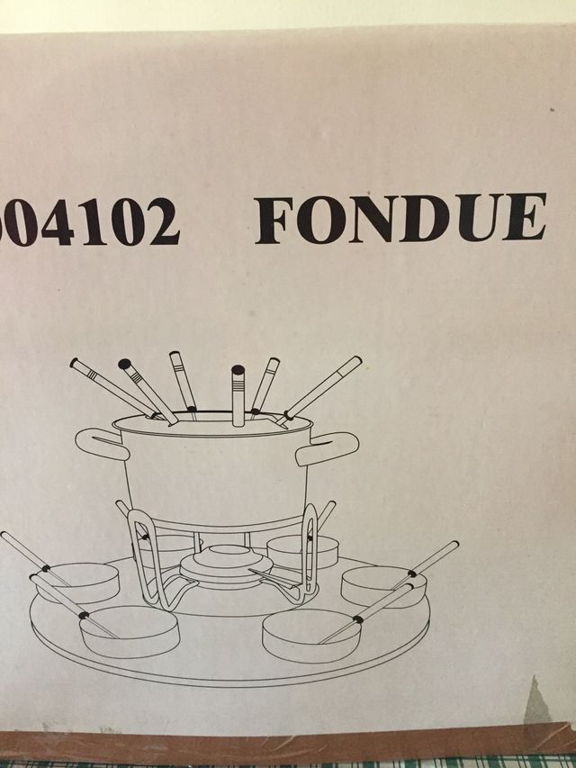 Fondue - fundi - postres
