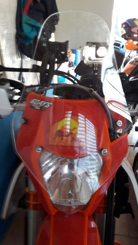 pantalla Cupula de enduro