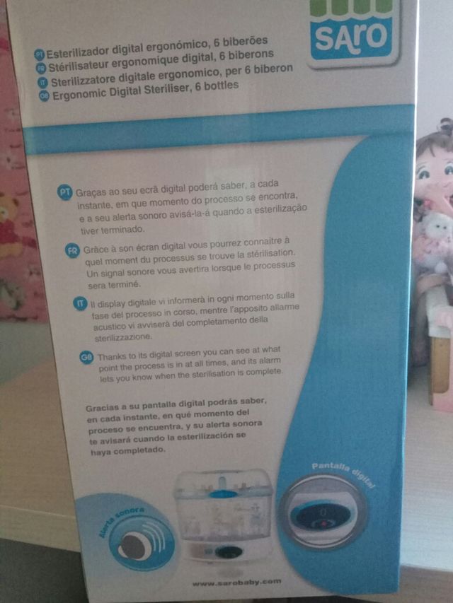 Esterilizador Digital Saro