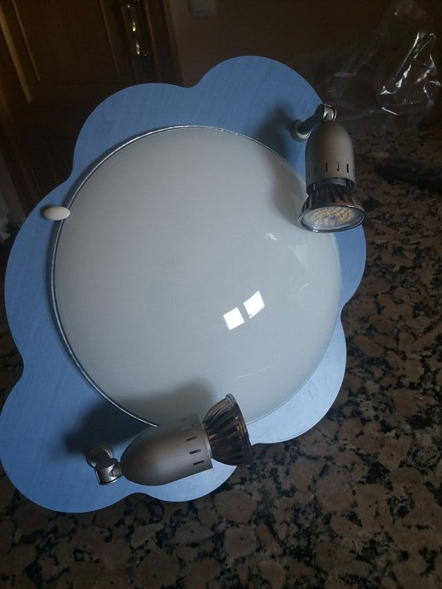 lámpara forma de nube