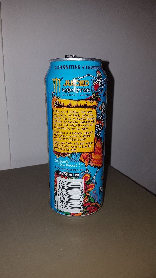 Lata Monster Energy
