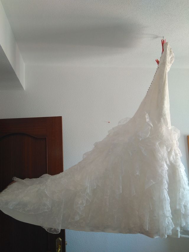 vestido de novia talla 36-38