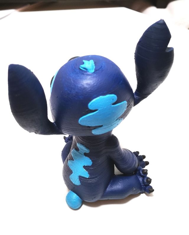 Stitch pintado a mano