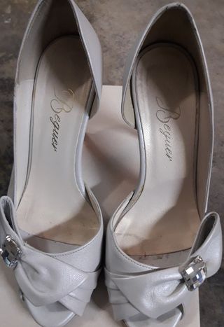 zapatos de novia de segunda mano en valencia en wallapop