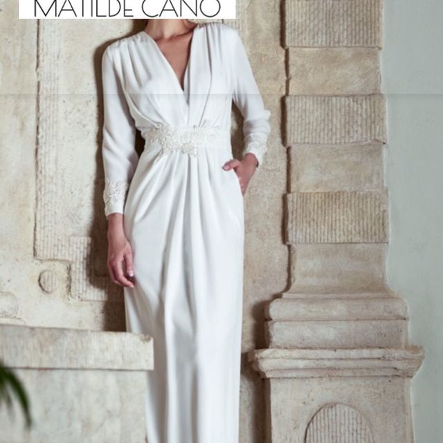 vestido de novia matilde cano de segunda mano por 350 € en córdoba