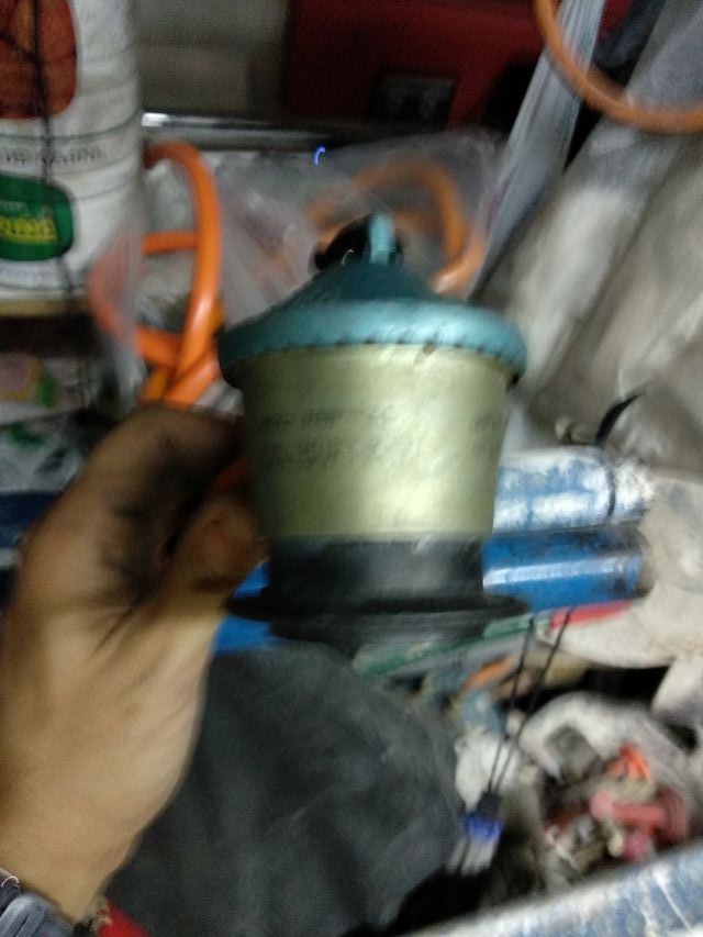 alcachofas y hornilla 2 fuegos