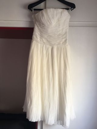 vestido de novia cortos de segunda mano en barcelona en wallapop