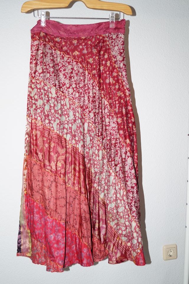 Falda larga estampada