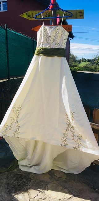 vestido de novia de segunda mano en la provincia de asturias en wallapop