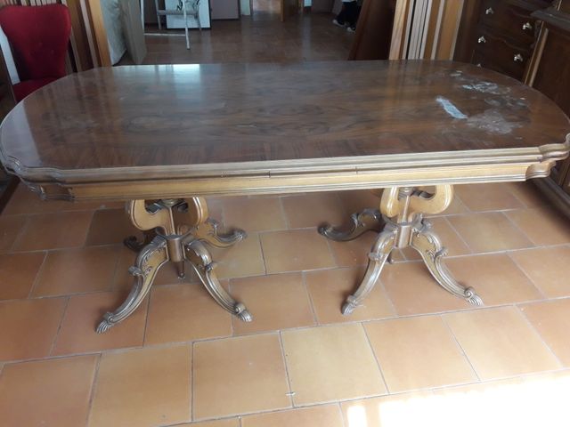Mesa comedor antigua de segunda mano por $100 en Ibi en WALLAPOP Mesa comedor antigua de segunda mano por $100 en Ibi en WALLAPOP