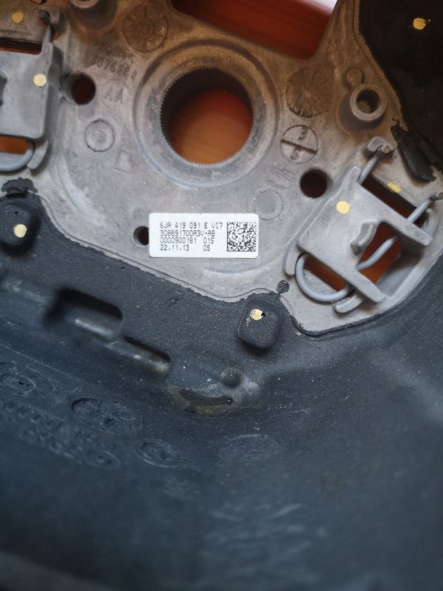 Volante seat ibiza 6j volante cuero múltifumcion