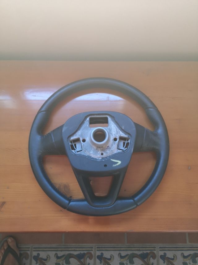 Volante seat ibiza 6j volante cuero múltifumcion
