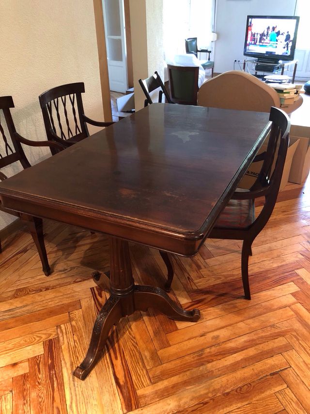 Mesa comedor antigua de madera de segunda mano por 2.600 € en Madrid ... Mesa comedor antigua de madera de segunda mano por 2.600 € en Madrid ...