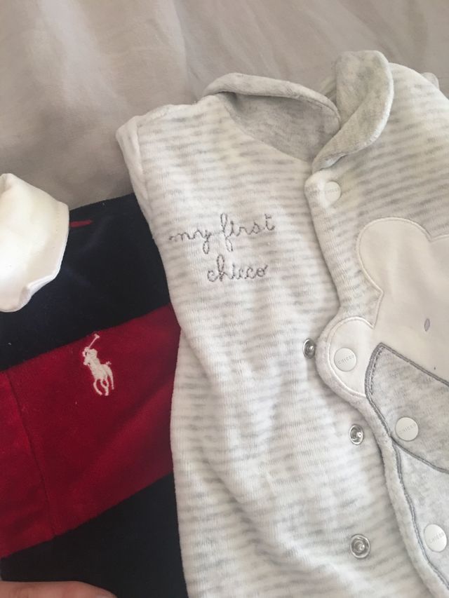 Pijamas bebe talla 3m