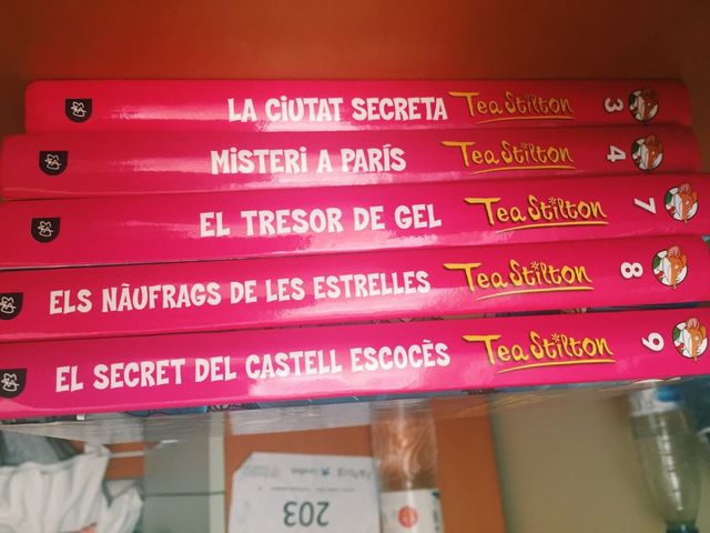 5 llibres TeaStilton (català)