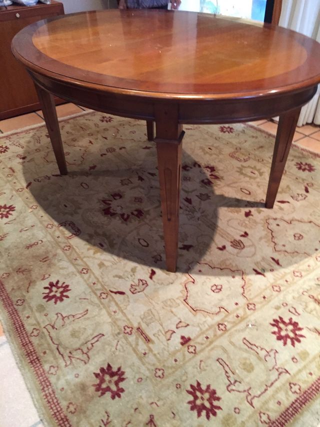 Mesa comedor ovalada extensible de segunda mano por 400 € en Vigo en ... Mesa comedor ovalada extensible de segunda mano por 400 € en Vigo en ...