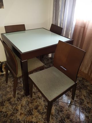 Mesa comedor gris de segunda mano en Valencia en WALLAPOP Mesa comedor gris de segunda mano en Valencia en WALLAPOP