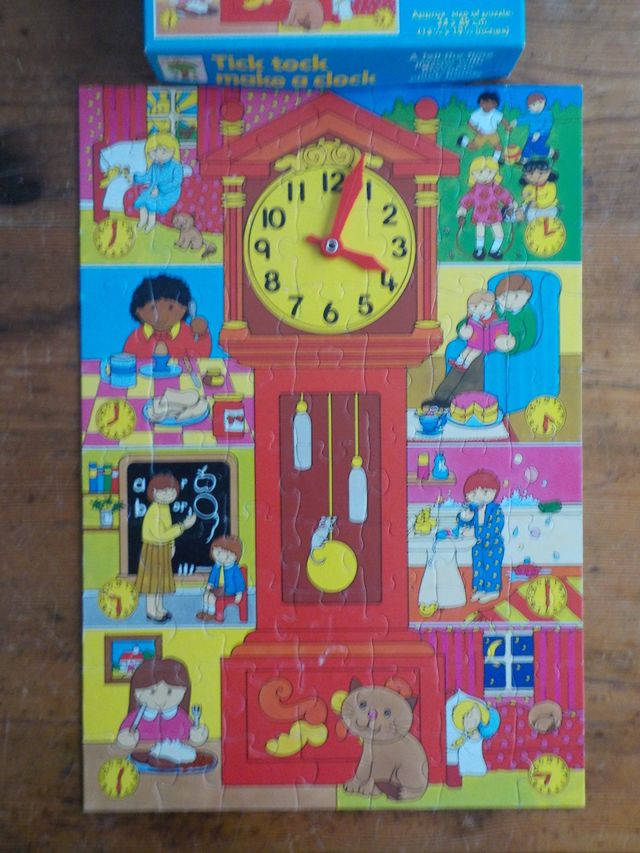 Puzzle reloj 70 piezas