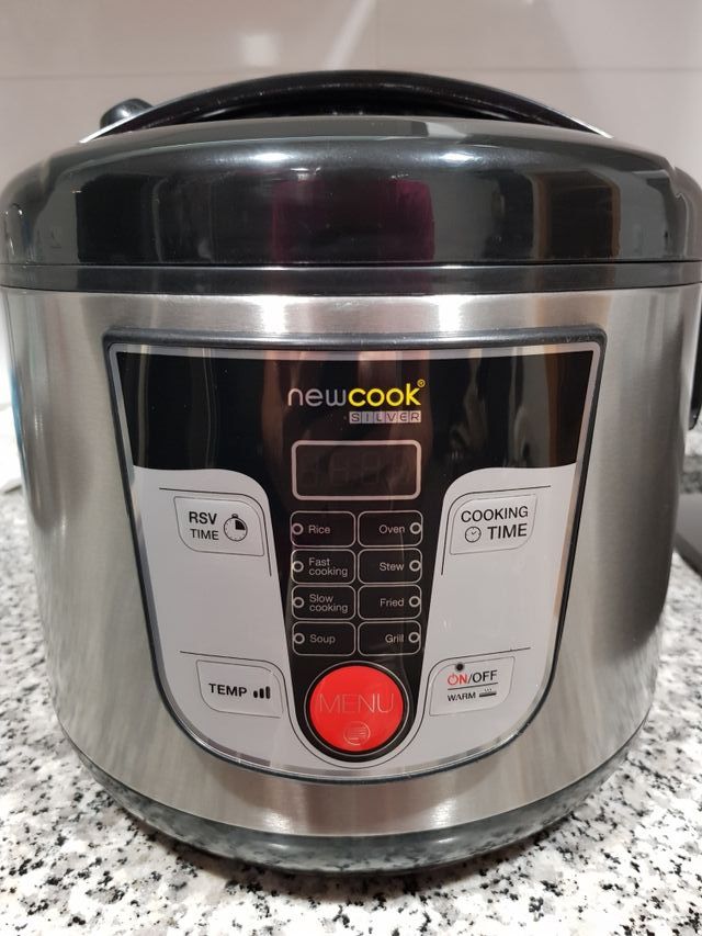 paperback Uitstekend Intact Robot de cocina Newcook Silver NI585 de segunda mano por 35 EUR en Alicante  en WALLAPOP