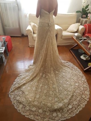vestido de novia de segunda mano en murcia en wallapop