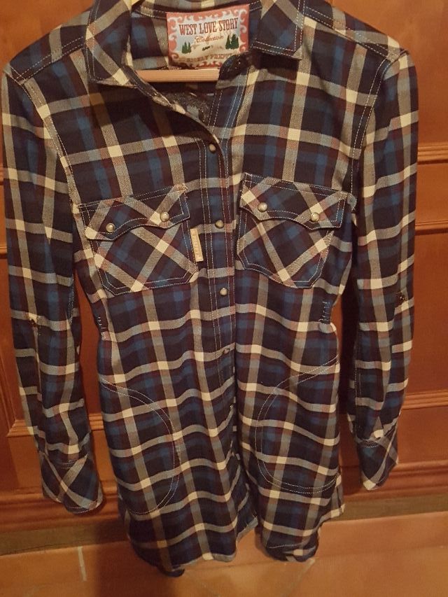 camisa ./vestido holly preppy talla S