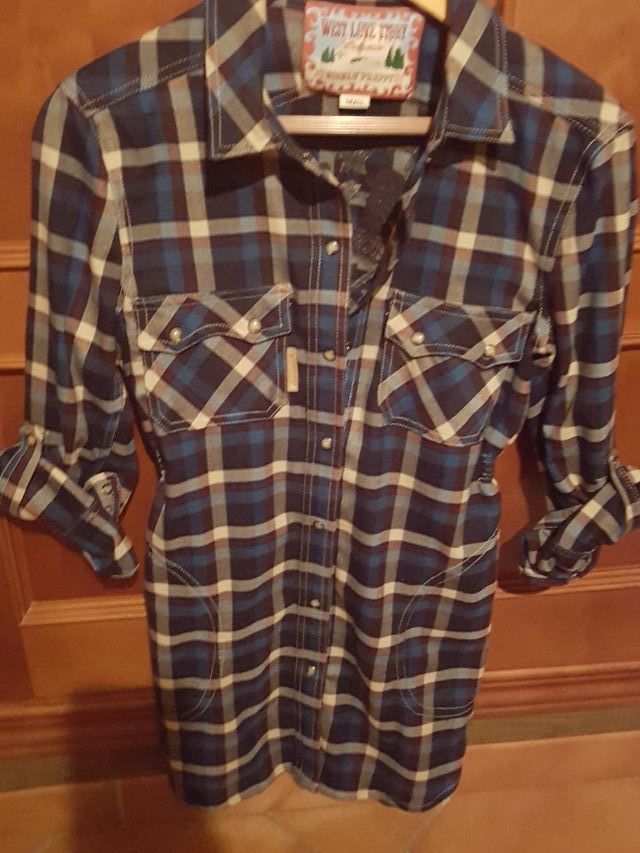 camisa ./vestido holly preppy talla S