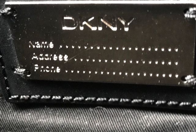 DKNY bonito bolso negro de Donna Karan New York